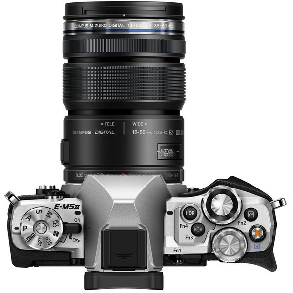 Цифровая системная фотокамера OLYMPUS E-M5 Mark II 12-50 Kit Silver/Silver